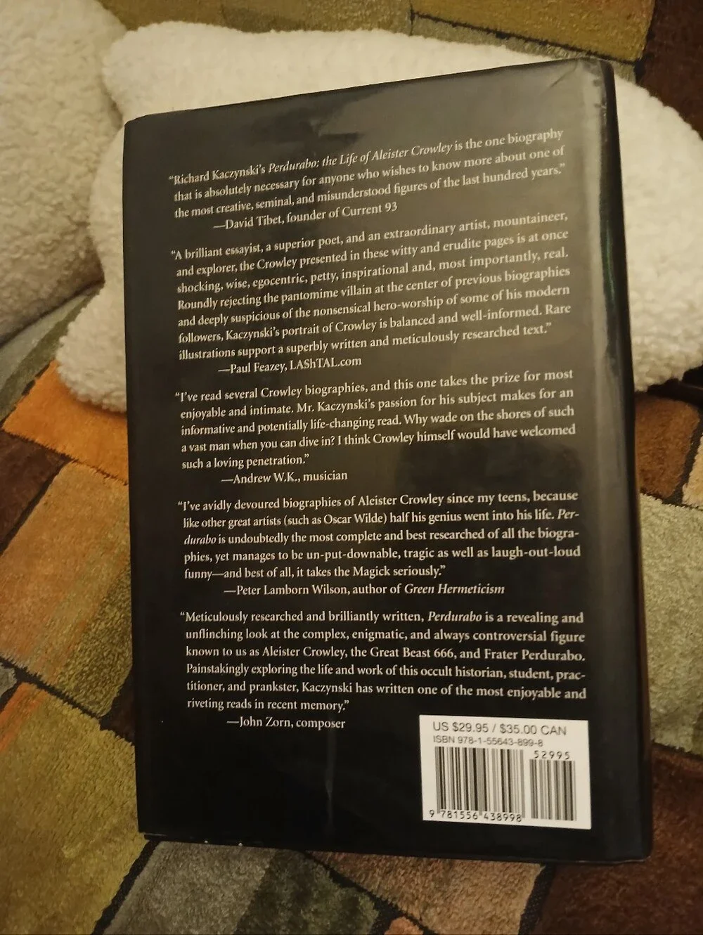 Perdurabo: The Life of Aleister Crowley - Hardcover Biography